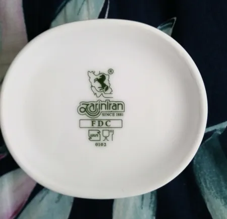 قندان چینی زرین ایران مدل هتلی 49 کد 6 درجه عالی