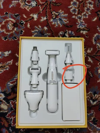 ست اصلاح موی بدن بانوان کیمی مدل KM-3523