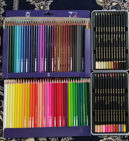 مداد رنگی 72 رنگ ام کیو مدل 00072G