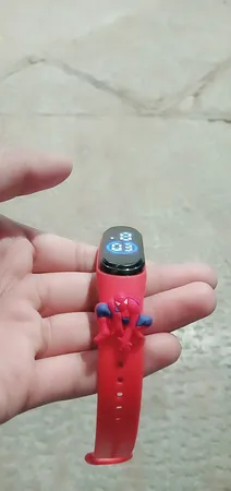 ساعت مچی دیجیتال بچگانه مدل ضد آب لمسی طرح مرد عنکبوتی آرتیست کد W S S 99