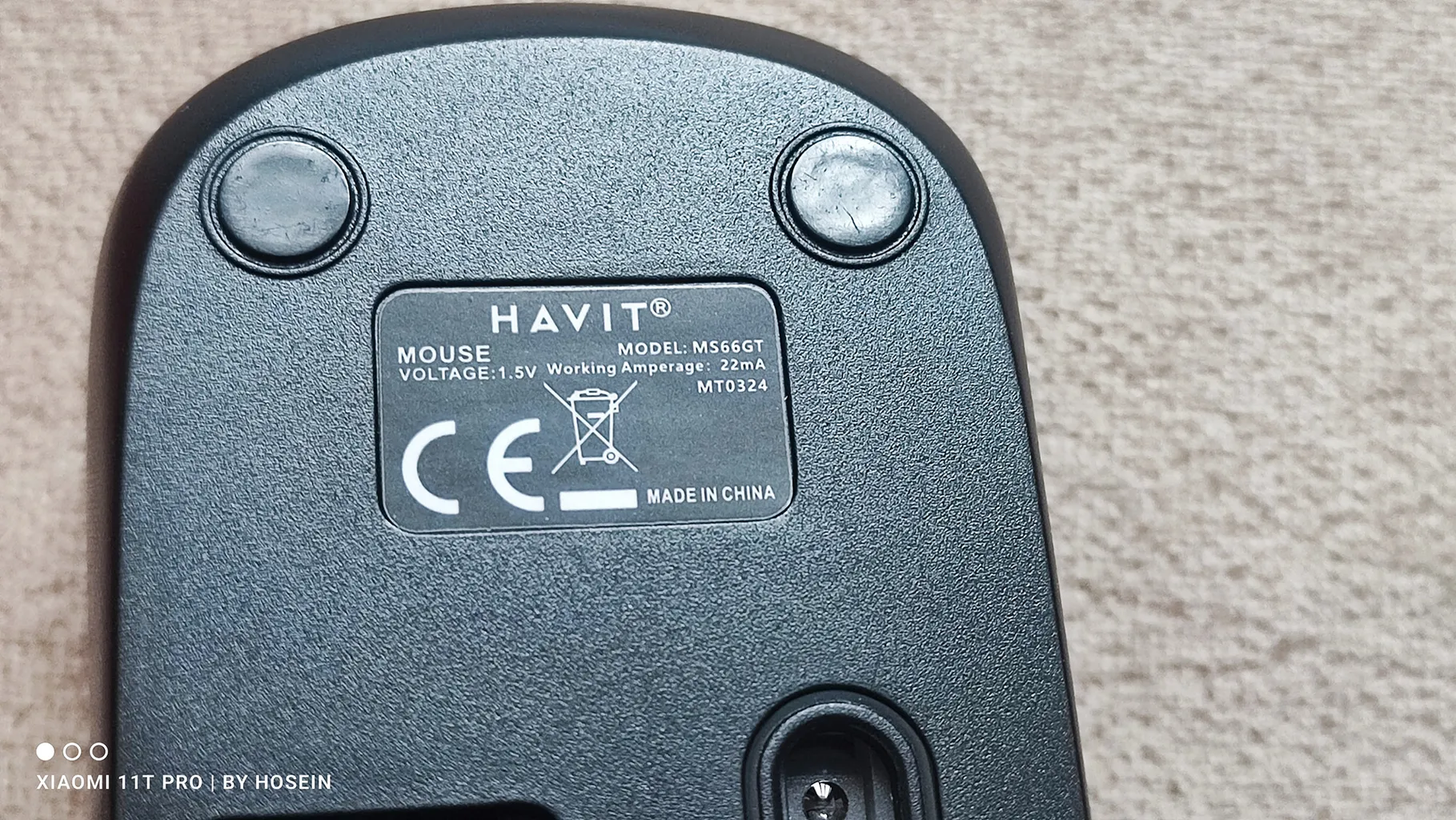 ماوس بی سیم هویت مدل MS66GT