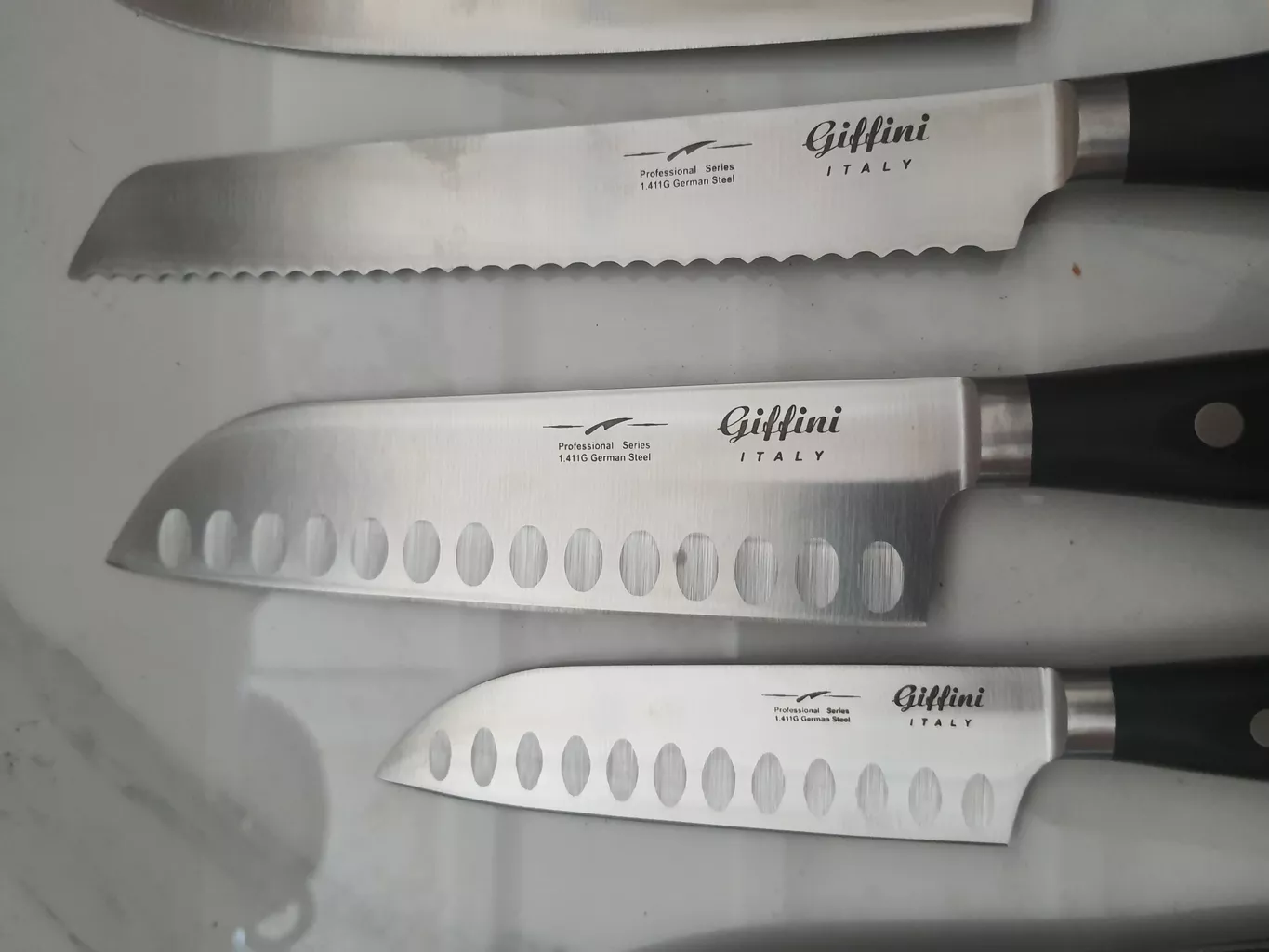 سرویس چاقو آشپزخانه 8 پارچه جی فی نی مدل G-01