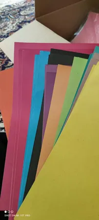 مقوا رنگی کد 40 سایز 24×34 سانتی متر بسته 40 عددی