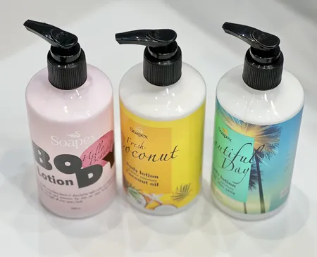 لوسیون بدن سوپکس مدل ACS حجم 350 میلی لیتر مجموعه 3 عددی