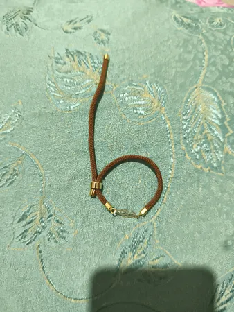 دستبند طلا 18 عیار زنانه مدل قلب و بی نهايت