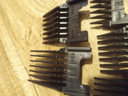 ست شانه 8 عددی ماشین اصلاح موزر کد 0016