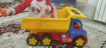 ماشین بازی زرین تویز مدل کامیون سوپر معدن F2