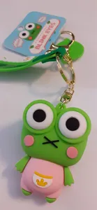 تجریه خرید جاکلیدی زنانه طرح قورباغه سیلیکونی کد 21001317