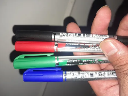 ماژیک سی دی کد X-130 بسته 4 عددی