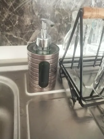 مخزن مایع ظرفشویی طرح فلز مدل ZA-J1