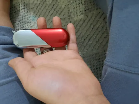 فندک کیانتای مدل قلب دو رنگ