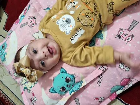 ست بادی آستین بلند و شلوار نوزادی مدل کله خرس کد 3809