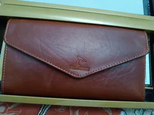 تجریه خرید کیف پول زنانه چرم بارز مدل DM79