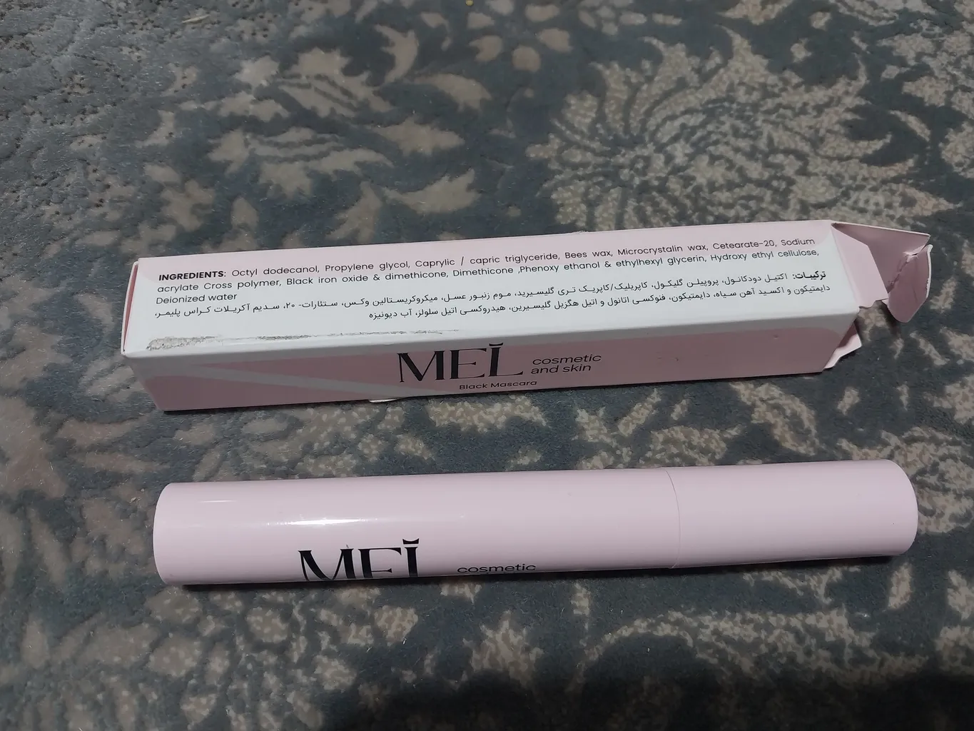 ریمل حجم دهنده مل کازمتیک اند اسکین مدل 001 حجم 15 میلی لیتر