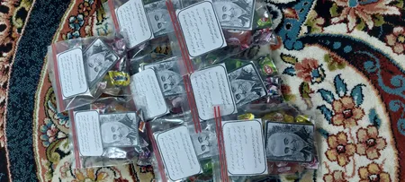 کاغذ A4 مدل پشت چسب دار مات کد M3 بسته 20 عددی