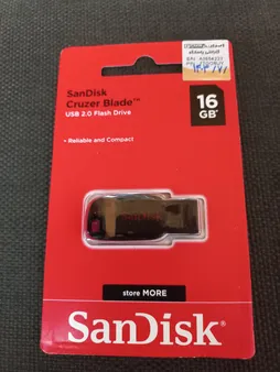 فلش مموری سن دیسک مدل Cruzer Blade CZ50 ظرفیت 16 گیگابایت با رابط USB 2.0