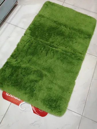 فرش ماشینی میوش کد 2871615311 زمینه سبز