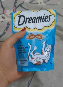تجریه خرید تشویقی گربه دریمز مدل Salmon وزن 60 گرم