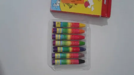 پاستل روغني هفت رنگ آريا مدل PRA كد ١٠٠١