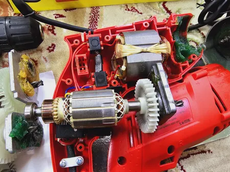 دریل چکشی رویال مکس مدل 1100W