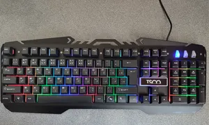 تجریه خرید کیبورد گیمینگ تسکو مدل TK 8021L با حروف فارسی، سوییچ ممبران، Full-Size، نورپردازی RGB LED