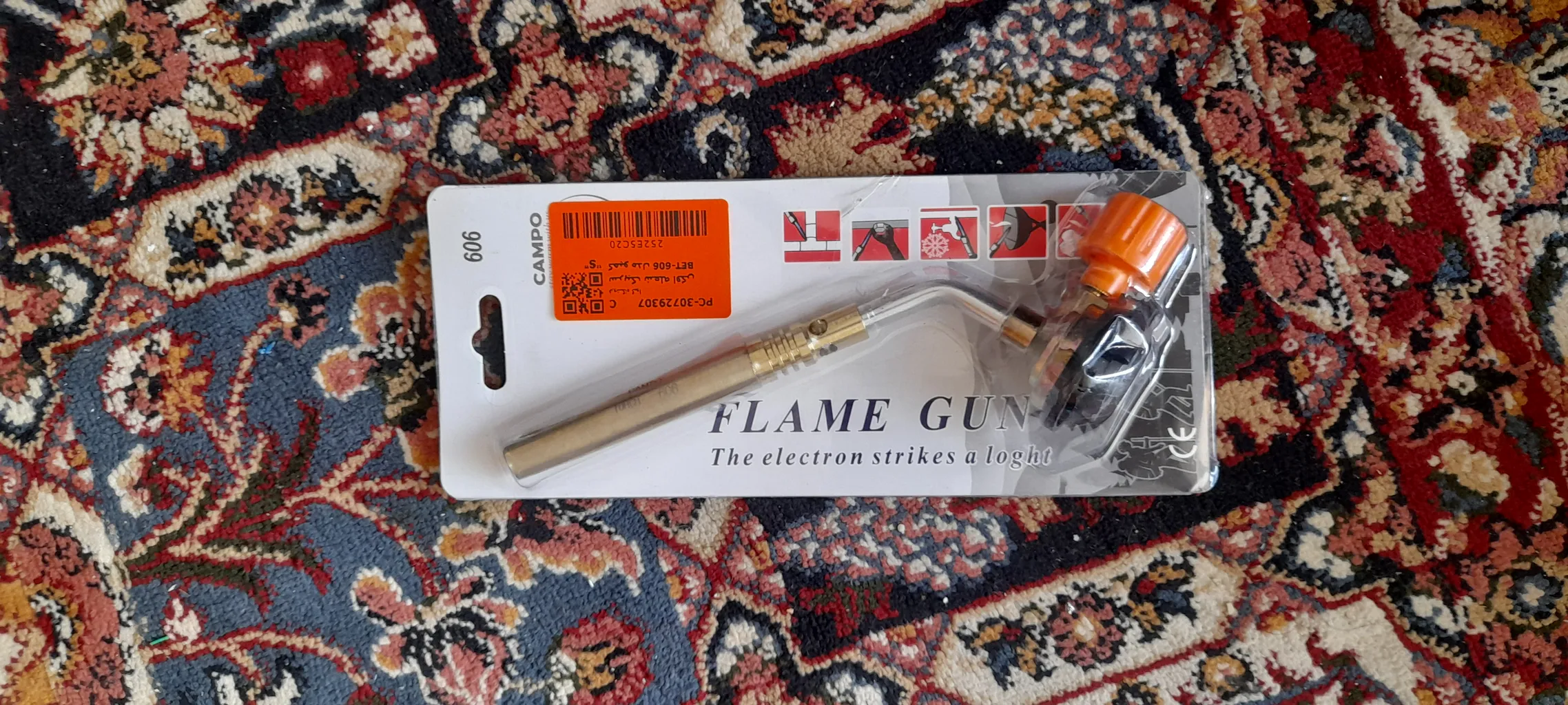 سرپیک شعله افکن کمپو مدل BET-606 سرپیک شعله افکن کمپو مدل BET-606