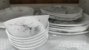 تجریه خرید سرویس غذاخوری 25 پارچه گلدن اوپال مدل مرینوس کد Carine