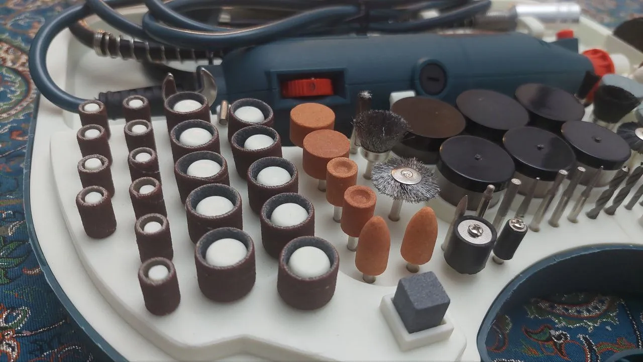 فرز انگشتی و حکاکی باس مدل B-S-211 مجموعه 210 عددی