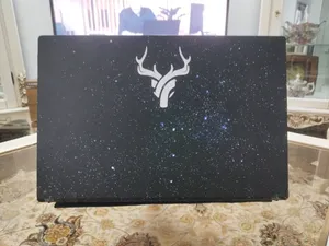 تجریه خرید استیکر لپ تاپ توییجین و موییجین طرح Space  کد 182 مناسب برای لپ تاپ 15.6 اینچ به همراه برچسب حروف فارسی کیبورد