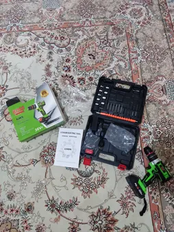 مجموعه 29 عددی دریل چکشی شارژی باس مدل 36VF کد 2