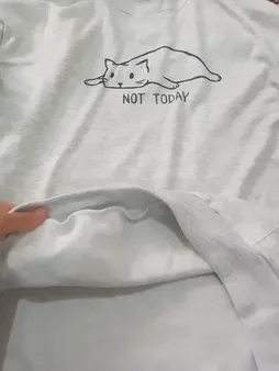 هودی زنانه طرح Not Today کد S361