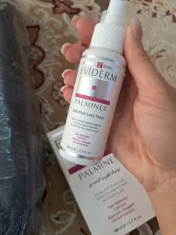 تونیک تقویت کننده مو اویدرم مدل Palminex حجم 80 میلی لیتر