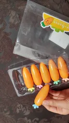 ماژیک علامت گذار مدل هویج کد 809 بسته 6 عددی