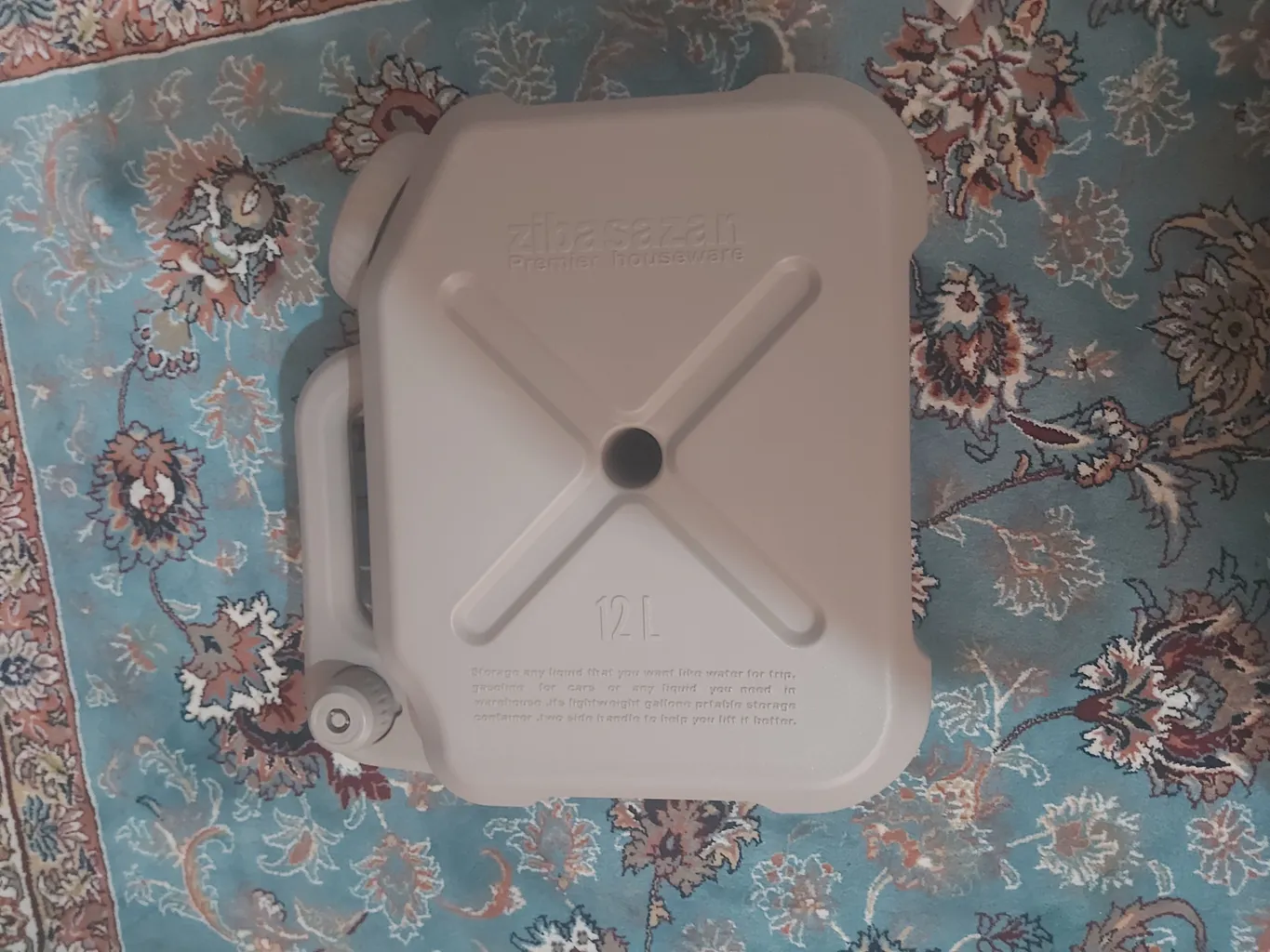 گالن آب زیبا سازان مدل کمل گنجایش 12 لیتر