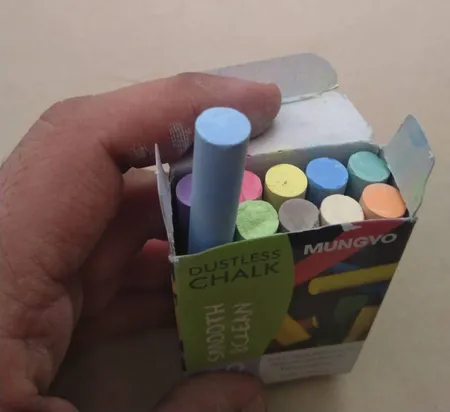 گچ رنگی مانگیو  مدلADC-10- بسته 10 عددی