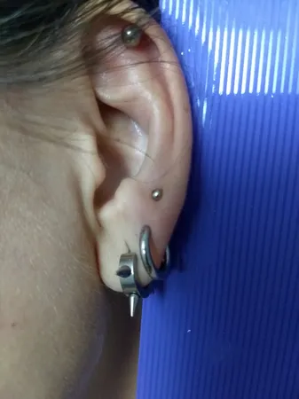 پیرسینگ گوش زنانه پایتخت مدل PS527_A