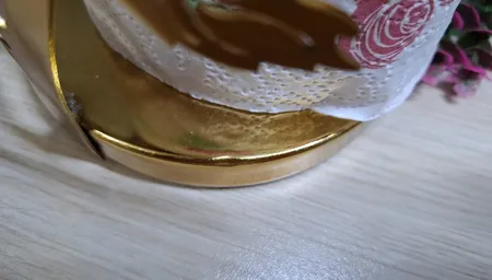 پایه رول دستمال کاغذی برنوا مدل گل صدپر کد S.1