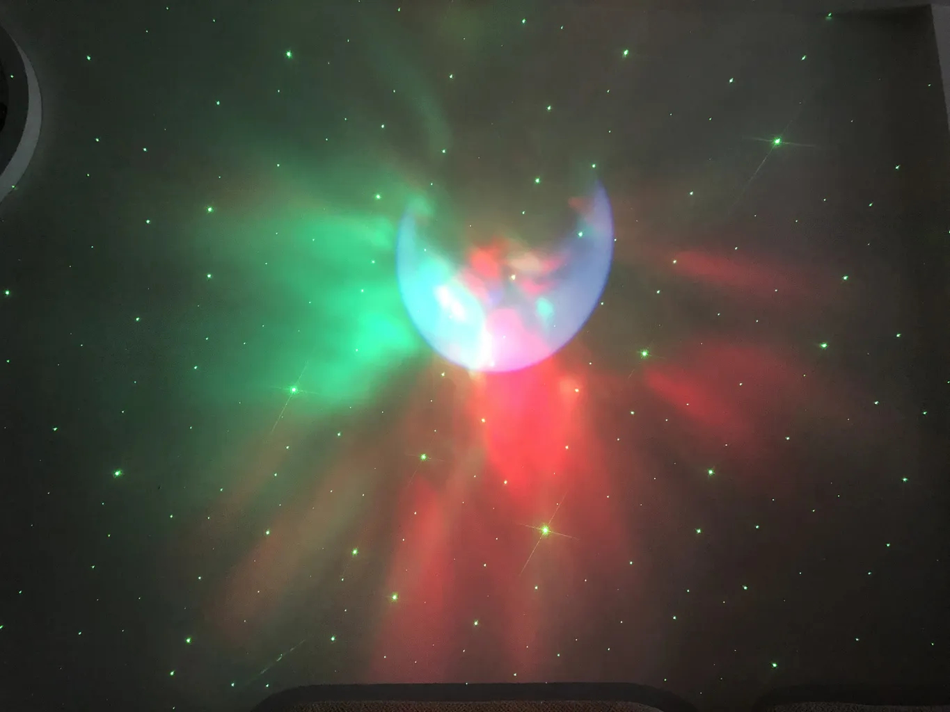 چراغ خواب مدل آدم فضایی طرح کهکشانی 55