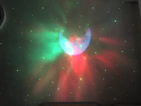 چراغ خواب مدل آدم فضایی طرح کهکشانی 55