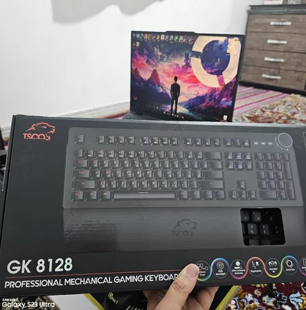 کیبورد مخصوص بازی تسکو مدل GK 8128