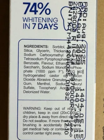 خمیر دندان میسویک مدل بلیچینگ حجم 75 میلی لیتر