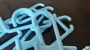 تجریه خرید چوب لباس ارج پلاستیک کد 820 بسته 6 عددی