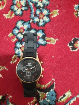 ساعت مچی عقربه ای مردانه کد Emp-Blk