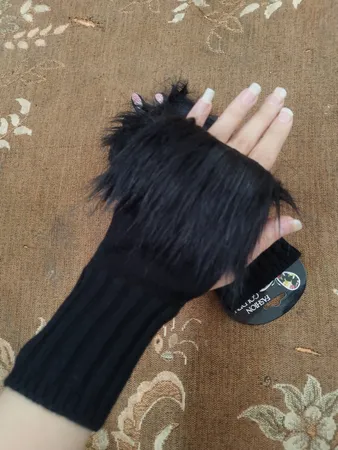 دستکش بافتنی زنانه مدل LUXE _ 03