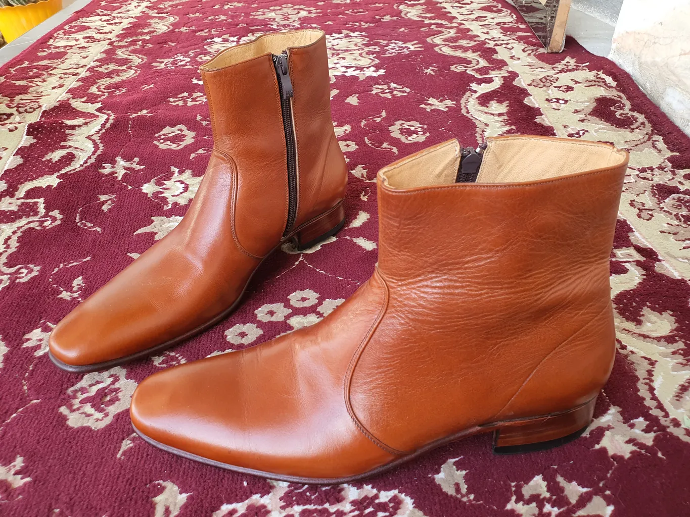 نیم بوت مردانه نظری مدل SM04