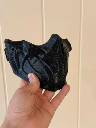 ماسک ایفای نقش طرح اسکورپیون مدل Scorpion mortal Kombat 11