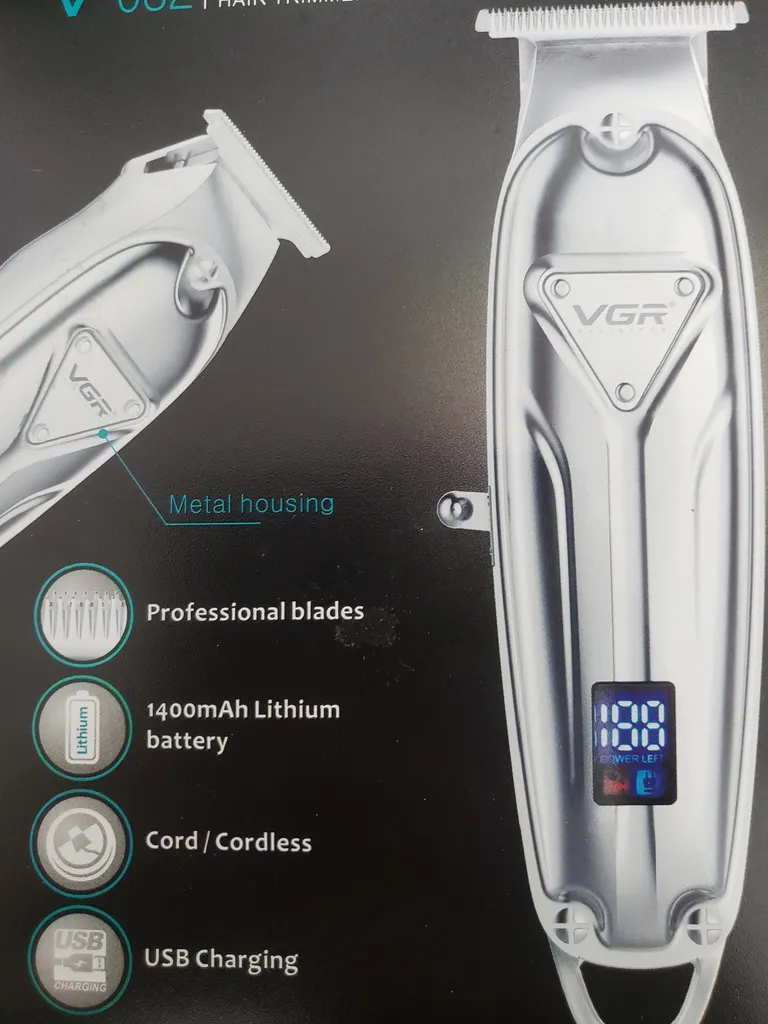 ماشین اصلاح مو صورت و سر وی جی ار مدل V-062