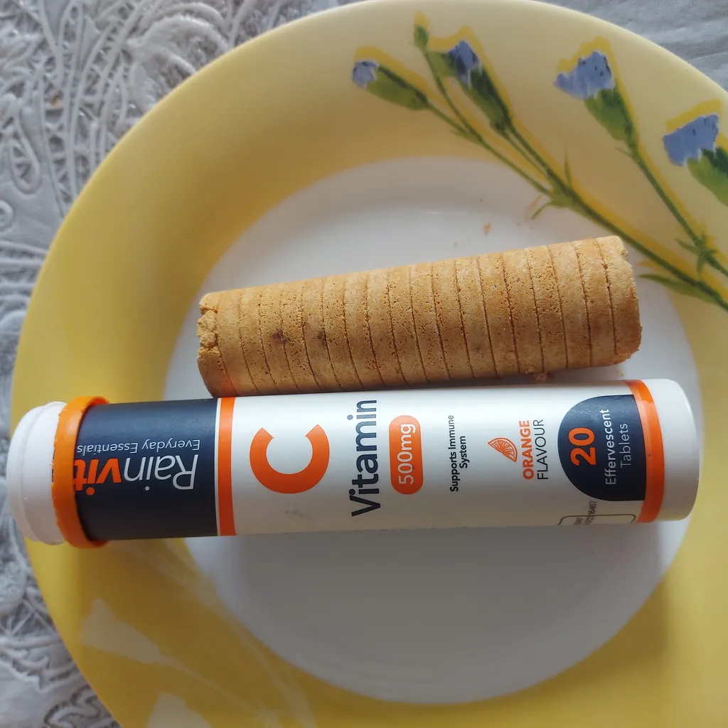 قرص جوشان ویتامین ث 500 میلی گرم رین ویت بسته 20 عددی