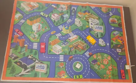 زیر انداز بازی فکرآوران مدل شهر کودک سایز 70×140 سانتی متر