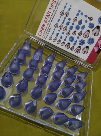 ماسوره شیرینی پزی کد 12 مجموعه 30 عددی